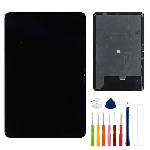 E-yiiviil �����p LCD �f�B�X�v���C �^�b�`�X�N���[�� �f�W�^�C�U�[ �A�Z���u�� Echo Show 11 27.9 cm �Ή� �c�[���t�� (�u���b�N)