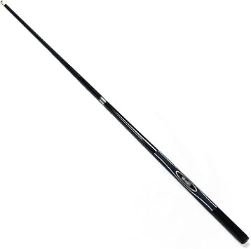 Black Color 1/2-PC 57inch 13mm Carbon Graphite Billiard Pool Cue Stick