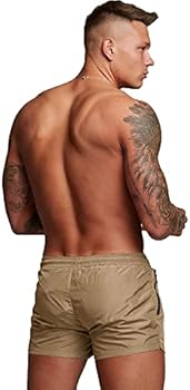 Short Natation Séchage Rapide JustSun - Poches Zippées étanches, Séchage Rapide, Filet Intérieur Short De Bain Homme