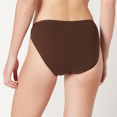 Image of Amazon Essentials Women's Cotton Stretch High-Cut Bikini Panty