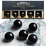 バレンタイン チョコようかん 黒翡翠 ギフトボックス 《YUSHINDO》ジュエリー羊羹 5個セット オランダ産 バンホーテン チョコ チョコレート 和菓子 和風 玉ようかん バレンタイン ホワイトデー 母の日 ギフト 贈り物 プレゼント 人気