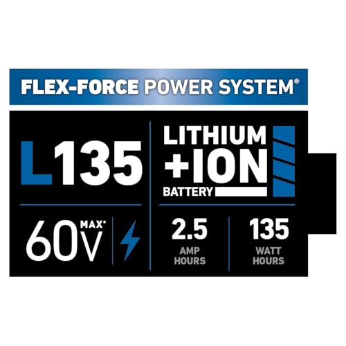 Image of Toro 7006682 Flex-Force L135 60V 2.52 Ah Lithium-Ion Battery Pack