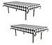 Beistle 2 Piece Plastic Rectangular Plaid Tablecovers for Holiday and Everyday Party Fall Thanksgiving Tableware Christmas Decorations, 54