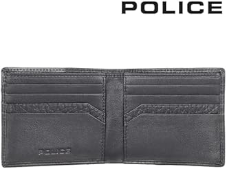 POLICE Jumbo Slim Wallet-Black