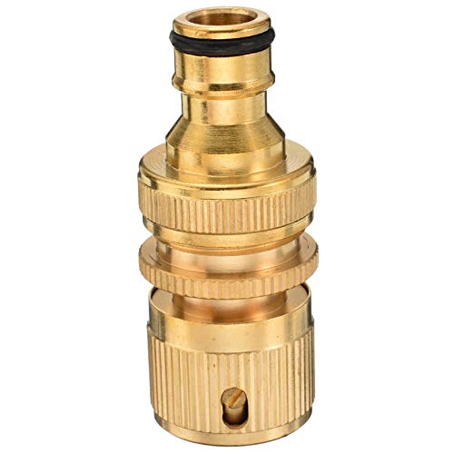 Connettori per Tubi Flessibili 2PC Ottone 3/4 di Pollice Tubo Rubinetto connettore rapido Filettatura Femmina Adattatore Garden Watering Connettori Hose Fitting .per casa, Giardino, Parco