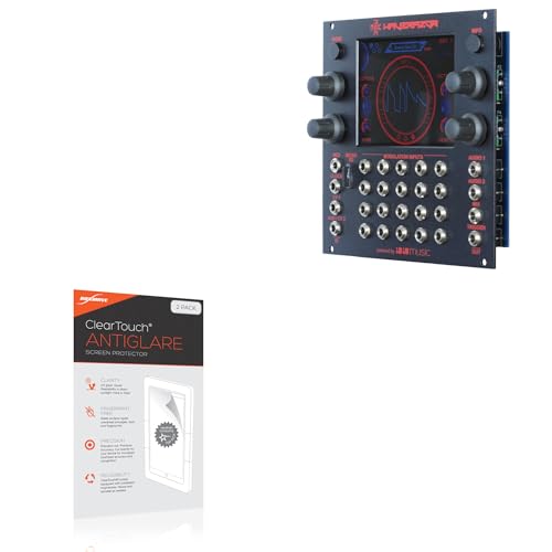 BoxWave Screen Protector Compatible With 1010music Waverazor - ClearTouch Anti-Glare (2-Pack), Anti-Fingerprint Matte Film Skin