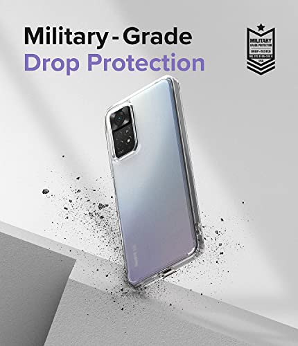Image of Ringke PC Fusion Matte Compatible With Xiaomi Redmi Note 12 Pro 4G /Redmi Note 11 Pro /11 Pro 5G /11 Pro Plus 5G /11E Pro Case Cover Anti Fingerprint Hard Back Bumper Scratch Resistant-Matte Clear | Oil & Dirt Resistant, Anti-Fingerprint Technology Prevents Oily Smudges, Frosted Coating Feels Velvety Soft