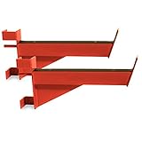 CAP Barbell Safety Catches / Spotter Arms for FM-905Q Color Series, Red