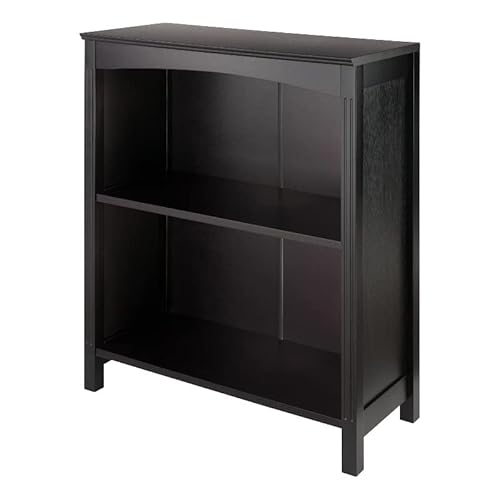 Winsome Terrace Storage Shelf 3-Tier Wide In Espresso, 26-Inch #TOP17