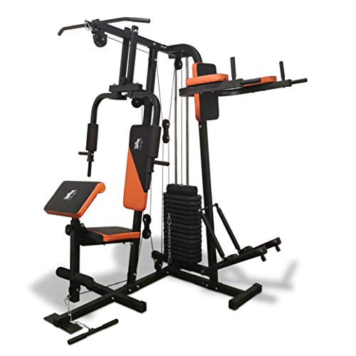 F4H TF-7002, (68 KG) Multi Gym Workout Station Fitness Body Exercise home gym push up pull ups VKR station stepper