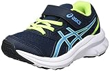 Fabric ASICS Unisex 1014A198-400_34,5 Running Shoes, Navy, 34.5 EU