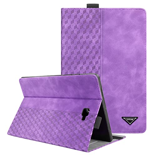 CXTCASE Funda para Samsung Galaxy Tab A6 10.1 Pulgadas 2016, PU Protectora Carcasa con Función de...