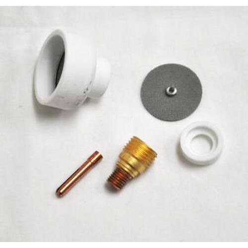 Weldtec Champagne Nozzle II Super Size Tig Nozzle Kit 1/16