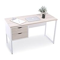 文机 Amazon | LOWYA ロウヤ パソコンデスク 学習机 勉強机 幅140cm
