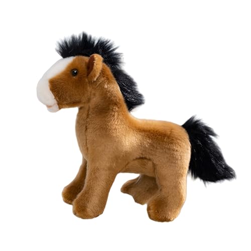 [Arklove]【 子供】馬 シミュレーション動物 抗菌PP綿 肌触り高 知育玩具 安全安心設計 ギフト 男児女児兼用 コンパクト20cm 洗濯可能 20センチメートルの商品画像（Amazon）