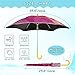 decor gift Kids Outdoor Umbrella Fashion Marble Hot Pink Burgundy Rain & Windproof Umbrella with Reflective Strip for Kids Boys and Girls with Easy-Grip Hook Handle