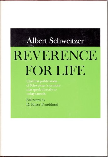 Reverence for Life B000N3977Q Book Cover