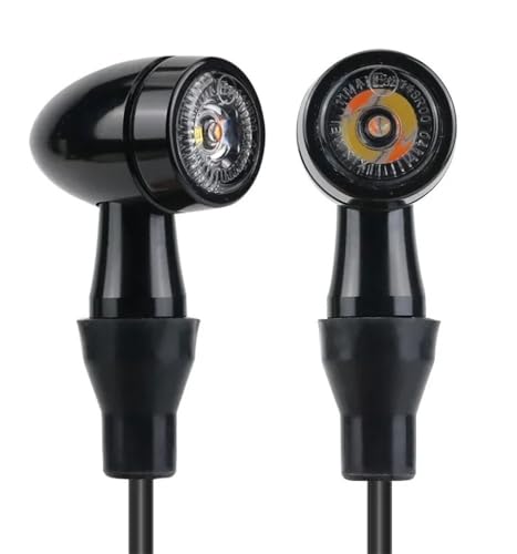 Clignotant moto rétro momt feu stop arrière custom 8mm Bobber E32