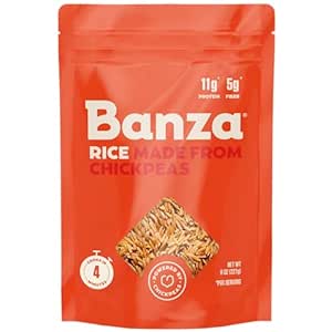 Banza, Rice Chickpea, 8 Ounce : Amazon.in: Grocery & Gourmet Foods