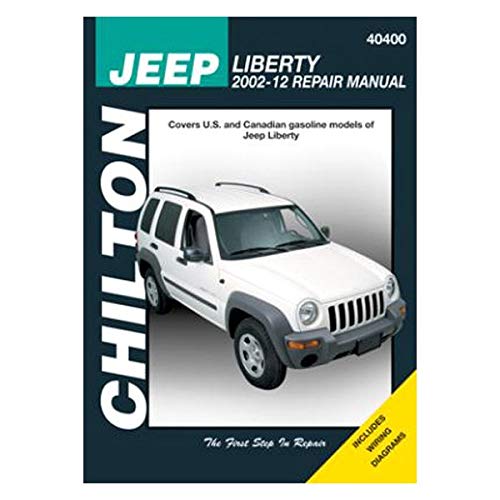 Chilton 40400 Jeep Liberty Repair Manual 2002-2012