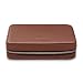 Woolnut Tech-Organizer aus Leder für Apple Zubehör - Cognac Braun