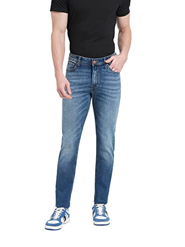 Image of JACK & JONES Men's Ben Skinny Fit Low Rise Jeans