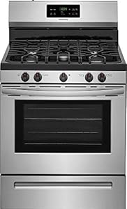 Frigidaire FFGF3054TS 30 Inch Gas Freestanding Range with 5 Sealed Burner Cooktop, 5 cu. ft. Primary Oven Capacity, in Stainless Steel