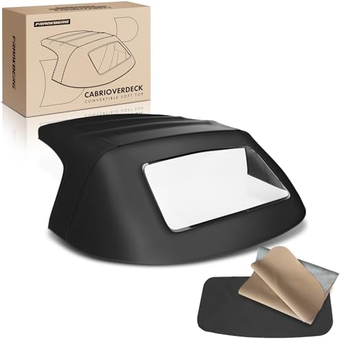 Frankberg Cabrioverdeck Softtop Verdeckbezug Schwarz für MX-5 I NA MX-5 II NB 1.6L 1.8L 1989-2005 MA011332
