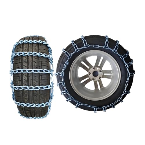 Chaînes à neige pour voiture et SUV adaptées aux pneus de 165 à 275 mm de large