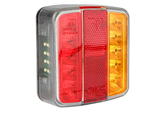 Feu Arrière LED Pour Remorque 12V LAS 10105 | Éclairage Homologué, Faible Consommation | Accessoire Remorque, Caravane
