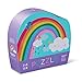 Crocodile Creek-12 pcs Mini Rainbow Puzzle, 3841122, Multicolore