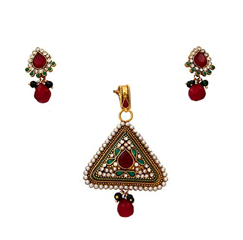 Anillo de cobre chapado en oro y multi ónix rojo para lucir perfecta en tus cenas especiales