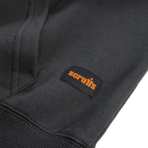 Sweat à capuche Scruffs Tamworth chaud et résistant noir XL