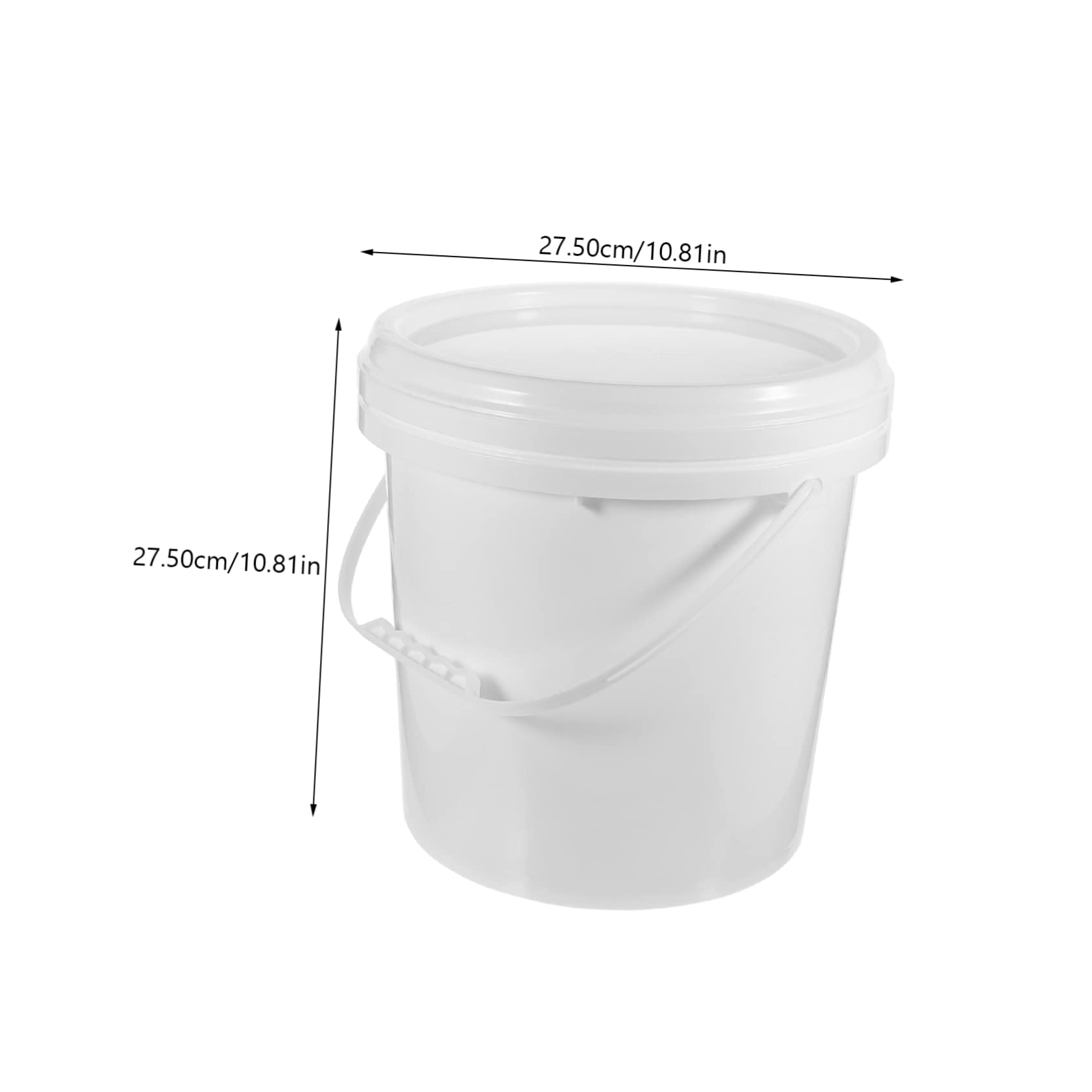 Holibanna Cubo De Pintura para Contener Pigmentos Cubo De Arte con Tapa para Almacenamiento De Pintura Vacío