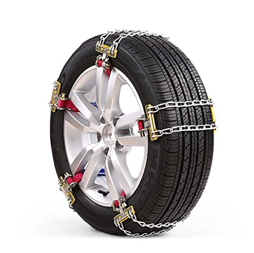 Cadenas de nieve para viajar seguro en invierno con neumáticos de 165-275mm 10 uds