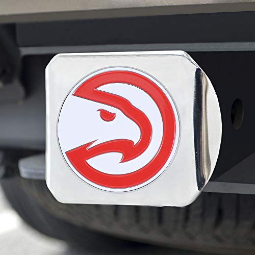 FANMATS 22714 Atlanta Hawks Hitch Cover - 3D Color Emblem