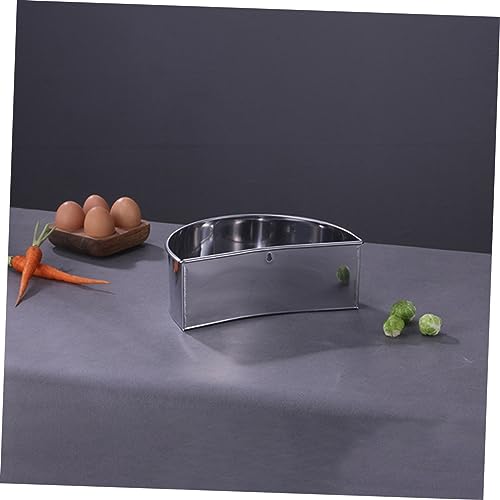 Cabilock cubo de basura rectangular de acero inoxidable miniatura 2