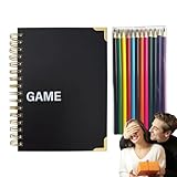 Generico Libro Gioco Journal | Taccuino Gioco A Punti,Registro Risparmio Divertente Con Stampa Chiara Per Vacanze Casa Lavoro Amici Viaggi