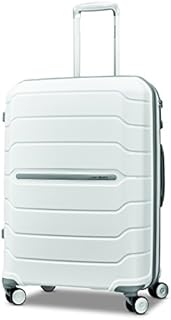 Samsonite 88383-1908 Freeform Medium Luggage, White, Checked – Medium