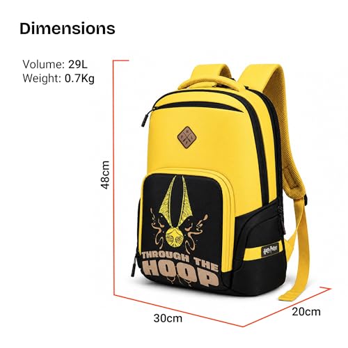 Image of Nasher Miles Harry Potter Backpack | Laptop Backpack | Ideal for Office, College, School & Travel | Men, Women, Boys, Girls