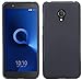Produktbild cofi1453 Silikon Hülle Tasche Case Zubehör kompatibel mit Alcatel 1C (5003D) Gummi Bumper Schale Schutzhülle Zubehör Schwarz