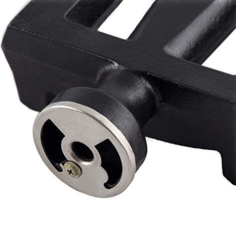 Ls'babq 2 Pack Cast Iron Grill Burners Replacement For Select Dcs 27, 27 Series And Lynx Gas Grill Models,16" X 6 1/4" #TOP2