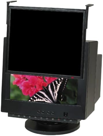3M Black Framed Privacy Filter for Standard LCD/CRT Desktop Monitor fits 14" - 16" LCDs and 15" CRTs