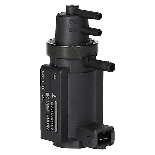 Turbo Boost Solenoid, Car Turbochargers Vacuum Turbo Boost Pressure Solenoid Control Valve 14956‑EB70B 14956‑EB30A Fit for NP300 Navara D40 2.5 dCi