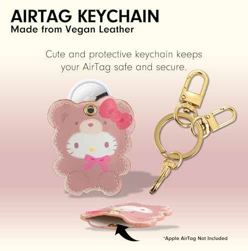 Image of Sonix x Sanrio Keychain Case Compatible with Apple AirTag | Protective Cover Keychain | Hello Kitty Latte Bears