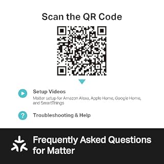 Kasa Matter Smart Outdoor Plug, Dual Outlet, IP64 Weather Resistance, Works with Apple HomeKit, Amazon Alexa, Google Home, SmartThings, 15A/1800W Max, ETL Certified, 2.4G Wi-Fi Only, EP40M