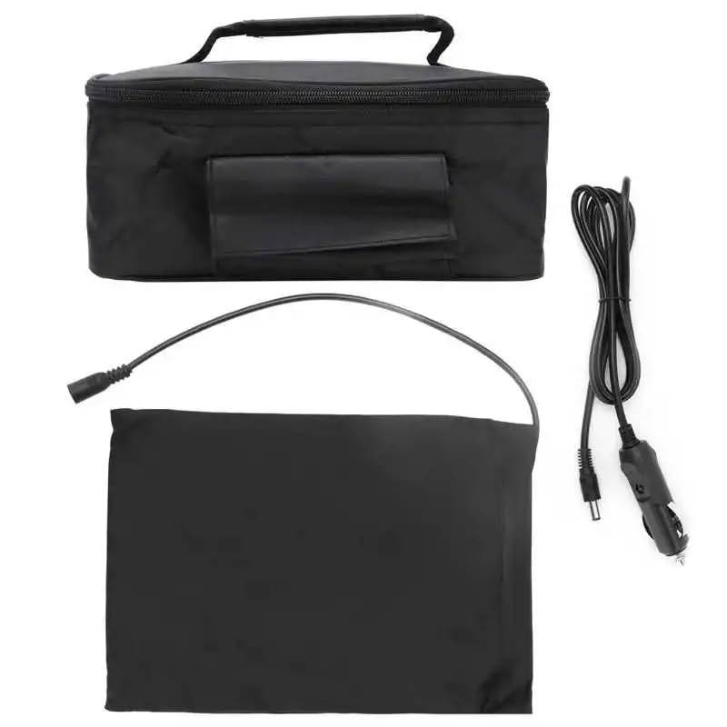 Einrichtungsgegenstände Tragbare Mini-Auto-Mikrowelle, 12 V, elektrischer Ofen, schnelle Picknick-Box für Reisen, Camping, Essen, Kochen