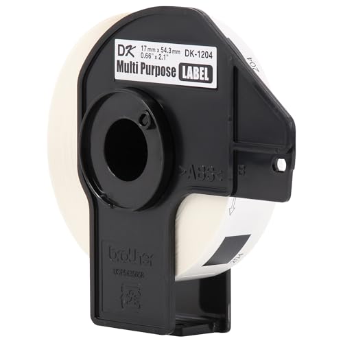 Image of Brother Genuine DK-12043PK Multipurpose Paper Label Roll, Die-Cut Paper Labels, Engineered for Excellence, 400 Labels Per Roll, (3) Rolls per Box (DK12043PK)