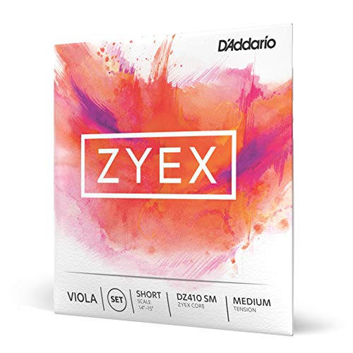 Cordes alto D'Addario Zyex jeu quotidien Short Scale Medium