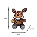 Security Breach Plush Toy FNAF Plushies，Fox Plush， Chica, Springtrap, Bonnie, Marionette, Foxy Plush ,Kid's Toy,Stuffed Animal (Twisted Ones Foxy) (Fox